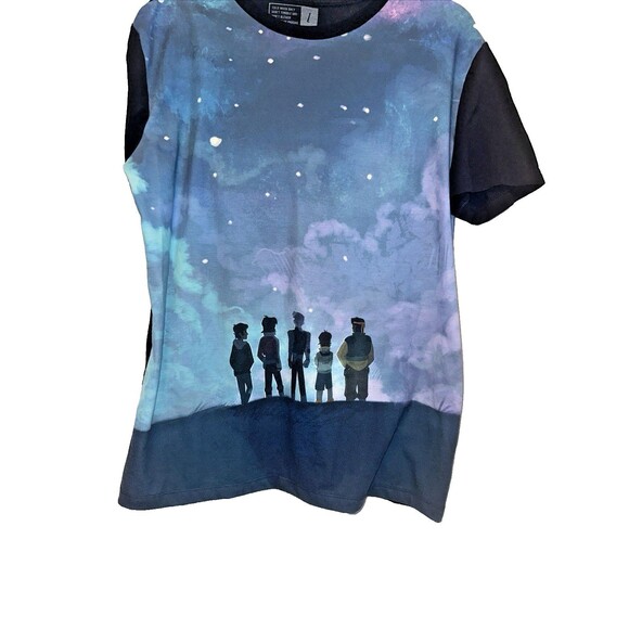 Voltron Legendary Defender Five Paladins Night Sky T Shirt Men's  Large  Black - Picture 7 of 7